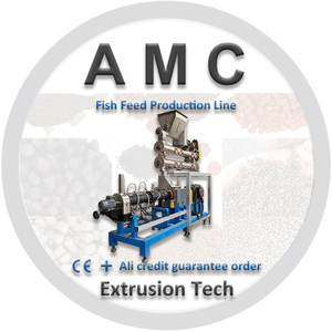 Máquina extrusora de alimentación Americhi para peces + máquina de pellets de alimentación de peces extrusora Doble - Product Image 1
