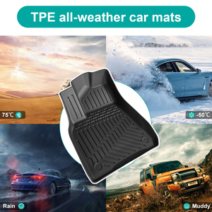 Nouvelle Arrivée Tpe Durable Facile à Nettoyer Inodore Auto Tapis De Sol pour Voitures Fit pour <span class=keywords><strong>Kia</strong></span> K8 Hybrid 2022-2024 - Product Image 5