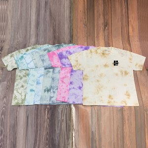 T-shirt homme style tie-dye, coupe classique, qualité supérieure, 250 g/m², streetwear, été. - Product Image 5