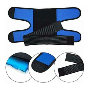 ผ้าโพลีเอสเตอร์เข็มขัดรัดเอวบรรเทาอาการปวดหลังแผ่นเจลเย็นร้อน - Product Image 5