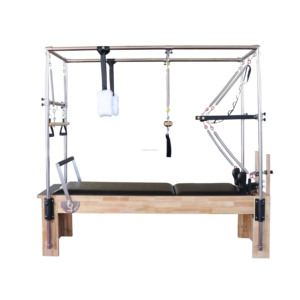 Factory Cadillac Wood Pilates Reformer Studio con combinación completa de trapecio Pilates Combo Reformer Machine Fitness <span class=keywords><strong>Yoga</strong></span> <span class=keywords><strong>Center</strong></span> - Product Image 4