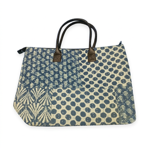Vintage <b>Patchwork</b> Kantha Indigo <b>Bag</b> - Product Image 1