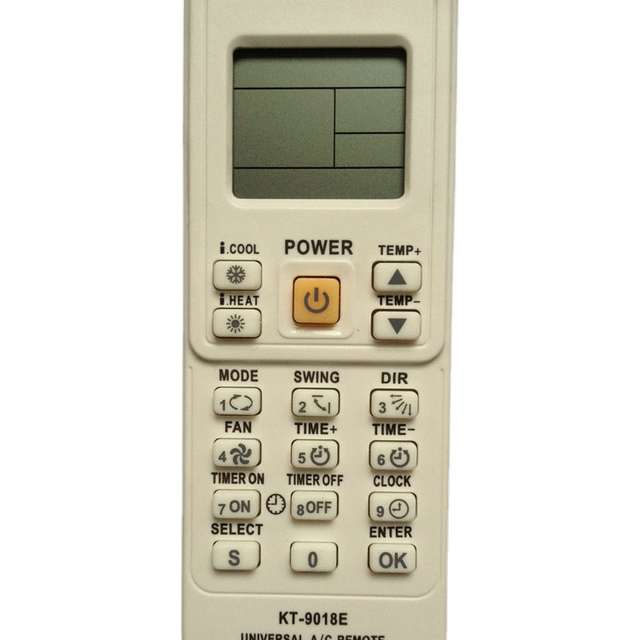 Air Conditioner Remote Control A/C Remote Controller (KT-9018E)