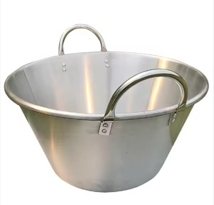 Durable Metal Lar 17 \ "X 7,5 \" Plancha de Acero Inoxidable para Exteriores Hornear Carnitas Taco Disco Cocinar Stir Fry Wok - Product Image 1
