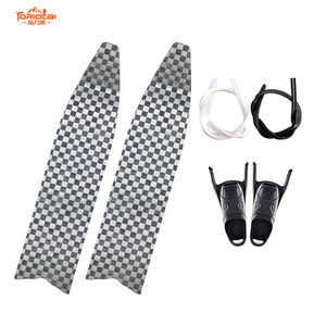 Aletas de Buceo de Fibra de Carbono 12K TLL, Ultra Resistentes y Ligeras, <span class=keywords><strong>para</strong></span> Buceo en Aguas Profundas, <span class=keywords><strong>Apnea</strong></span> y Caza Submarina - Product Image 1