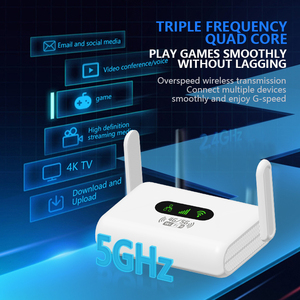 Dnext hiệu suất cao 4G thông minh router với Hai ăng-ten Khe cắm thẻ Sim tường lửa di động wifi điểm truy cập để sử dụng ngoài trời - Product Image 5