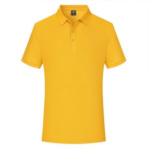Wholesale Men's Short Golf 220gsm Polo Shirts Embroidered Logo Print 100% Comb Cotton Polo Shirts for Unisex Men Women - Product Image 6