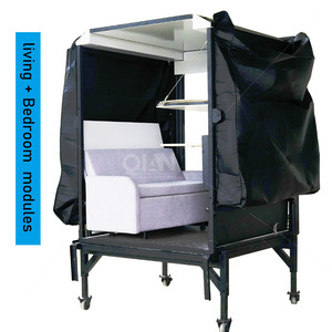 Unità Modulari per <span class=keywords><strong>Camper</strong></span> <span class=keywords><strong>Van</strong></span> in Vendita |   Sistema 2-in-1 Espandibile per Cucina e Camera da Letto con Divano Integrato - Product Image 4