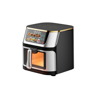 Friteuse à air multifonctionnelle en acier inoxydable pour la maison, contrôle numérique, grande capacité, four avec cuisson activée par application - Product Image 6