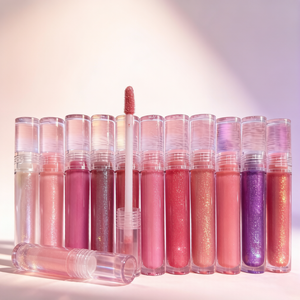 ลิปกลอสสีสันสดใสแบบวีแกน ผสมกลิตเตอร์ ติดทนนาน ชุ่มชื้น ไม่ระคายเคือง ให้ริมฝีปากเงางาม - Product Image 1