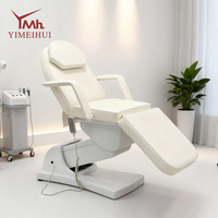 Table de massage relevable pour injections cosmétiques et médicales, double fonction chauffante pour salons de beauté et cliniques médicales