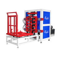 Ligne de production automatique de cages pour réservoirs IBC, machine de soudage par points de treillis tubulaire, machine de fabrication de réservoirs IBC