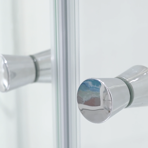 Mampara <span class=keywords><strong>de</strong></span> Ducha Deslizante Cuadrada, <span class=keywords><strong>Ahorro</strong></span> <span class=keywords><strong>de</strong></span> Espacio, Cabina <span class=keywords><strong>de</strong></span> Ducha <span class=keywords><strong>de</strong></span> Esquina, Vidrio Templado <span class=keywords><strong>de</strong></span> Seguridad, Ruedas Silenciosas, Garantía <span class=keywords><strong>de</strong></span> por Vida, para Hotel - Product Image 4