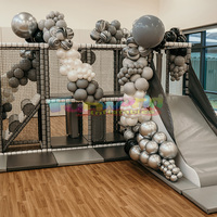 Jeu de balles pour enfants, aire de jeux intérieure extérieure, château de saut, équipement de jeu doux pour tout-petits