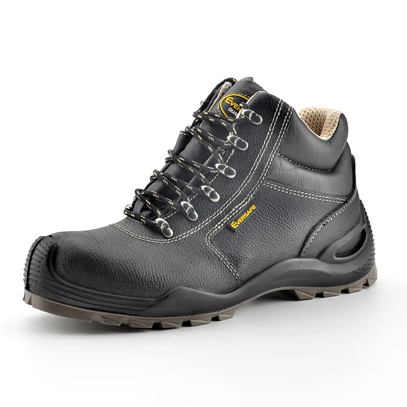 Wasserdichte Schuhe für die Arbeit in Schwarz Arbeitssicherheitsschuhe Arbeitsstiefel weiche Zehen-Schuhe Sicherheitsstiefel säurebedeckt mit Stahlkappe