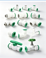 Raccord mâle PPR à filetage, raccord rapide à emboîtement, adaptateur de tuyau, connecteur fileté en laiton ISO15874 CE pour pompe à eau et réservoir