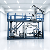 Ağır Yük Taşıma Raylı Tank Vagon Yükleme Portası, Petrokimya Tesisi için Entegre Çelik Yükleme Platformu