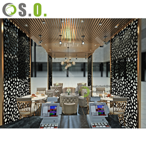 Equipo <span class=keywords><strong>de</strong></span> muebles <span class=keywords><strong>de</strong></span> diseño interior para restaurante, cabinas con mesas - Product Image 4
