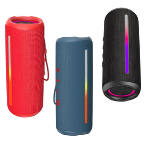 P9 RGB 20W Portable Sans Fil BT Haut-parleurs Étanche PC Colonne Super Bass <span class=keywords><strong>Sport</strong></span> De Plein Air Lecteur De Musique Cadeau Boombox Avec Radio FM - Product Image 1