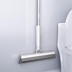 Sobam Telescopic Crevice Brush For Bathroom Cleaning With Nylon Bristles Long <b>Handle</b> For <b>Toilet</b> And Floor Corners - Product Image 2