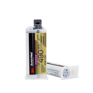 Adhesivo Estructural Epóxico 3M Scotch-Weld DP490 de Alta Resistencia, Sin Flacidez, para Rellenar Huecos, Adhesivo Epóxico de Dos Componentes, Negro, 50 ml - Product Image 2