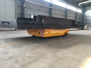 Nuevo Carro de Transferencia Eléctrico Autónomo sin Rieles para Placas de Acero de 3t, 5t, 10t, con Control Remoto, para Carga Pesada - Product Image 1