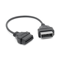 Connecteur de câble de diagnostic OBD2 14 broches à 16 broches femelle connecteur adaptateur OBD2 câble de diagnostic pour Nissan vieilles voitures
