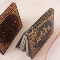Carnet à couverture rigide Magic Crystal, Journal de style coréen avec dorure à chaud, Agenda artistique créatif pour cadeau, Papeterie de bureau et scolaire