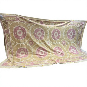 Tissu vintage à imprimé cachemire 150 g/m² en fil peigné, textile floral persan traditionnel, tissu ethnique classique pour robes féminines - Product Image 2