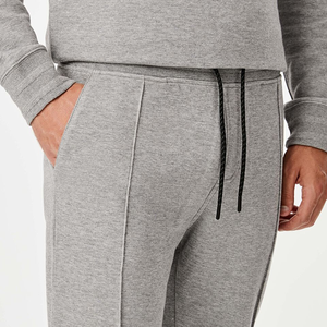 กางเกงวอร์มมีเชือกรูดทรงหลวมสำหรับผู้ชายกางเกงวิ่งแบบเย็บอย่างดีสำหรับฟิตเนสและสตรีทแวร์ - Product Image 2