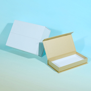 Cajas de Regalo de Papel Satinado Populares, Cajas de Cartón Personalizadas, Cajas Plegables Magnéticas para Pelucas, Cajas de Embalaje de Lujo - Product Image 4