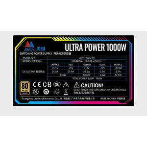 Alimentatore Modulare Completo 1000W 80Plus Gold Platinum per Computer da Gaming - Product Image 4