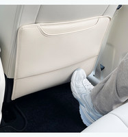 Tapis de protection anti-coup de pied en cuir pour dossier de siège arrière pour ORA 5 2026, couleur d'origine, accessoires de modification intérieure anti-rayures