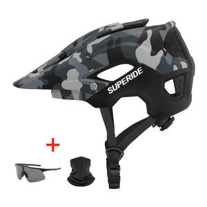 <span class=keywords><strong>Casco</strong></span> de <span class=keywords><strong>bicicleta</strong></span> de plástico en molde de doble deporte para hombres y mujeres <span class=keywords><strong>DH</strong></span> MTB Road Mountain Bike Anti-Impact Print Summer Riding Cycling - Product Image 4