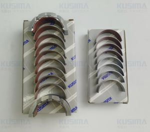 أجزاء المحرك العمود المرفقي قذيفة تحمل الرئيسي جلبة ربط مجموعة قضيب لبي دبليو N47 N57 N57B30 N47D20 تحمل طلاء اللون الأحمر - Product Image 3