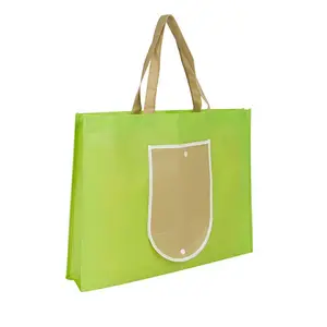 定制印花促销环保手提包可重复使用服装礼品手提包可回收折叠无纺布购物袋带标志