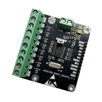 ADS1256 Modul ADC 24-Bit 8 Saluran 30 KSPS Papan Akuisisi Data Presisi Tinggi Antarmuka SPI Konverter Analog-ke-Digital