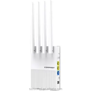 COMFAST CF-E3 V3 300Mbps工业户外CPE远程4G LTE FDD TDD无线路由器，带sim卡插槽