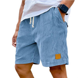 Pantalones Cortos de Hombre 2026, Personalizables al por Mayor, Estilo Retro de Verano, con Cintura Elástica y Cordones, Cómodos y Elásticos - Product Image 1