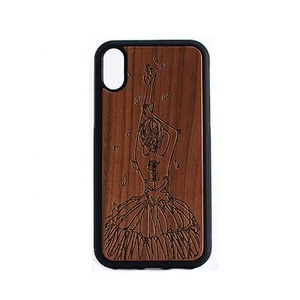 Fabricants de sources pour <span class=keywords><strong>Iphone</strong></span> <span class=keywords><strong>XR</strong></span> Étui de téléphone en bois Bordure souple Étui de protection antidérapant pour téléphone portable - Product Image 3