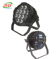 Étape Ip65 étanche 12*18w Rgbaw Uv 6in1 Dmx sans fil alimenté Par batterie Led lumière Par