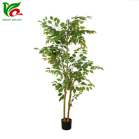 Plantes artificielles en pot, 1 pièce, 170CM de hauteur, arbre vert, décoration pour la maison