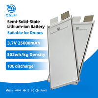 Sel Baterai Semi-Solid State CALH 3.7V 25Ah 302wh/kg Densitas Energi Tinggi Pengosongan Tinggi 10C 25000mah Sel Baterai Drone