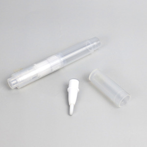 Cosmetic Pen <b>Tube</b> 2ml Transparent <b>Plastic</b> Rotation Empty <b>Tube</b> For Lip Gloss Lipstick Packaging - Product Image 1