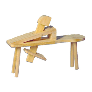 Accesorios para Escena de Natividad ZICOM, Banco de Tallado, 6 cm de Largo, Decoraciones Navideñas, Alemania 9069-Z049-5 - Product Image 1