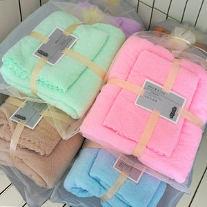 <span class=keywords><strong>Set</strong></span> di 2 Asciugamani da Bagno in Microfibra Coral Velvet Spessi Telo <span class=keywords><strong>Mare</strong></span> con Logo Personalizzabile per Casa Spa Ingrosso Idea Regalo per la Mamma - Product Image 3