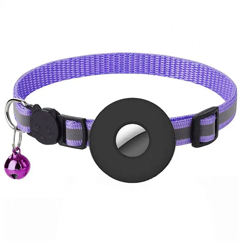 Pet Dog GPS Collar Tracker Case Anti-lost Cat Dog Collars Pet Locator Adjustable Reflective Pet Padded Collar