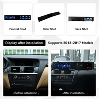 Écran ZWNAV 21 pouces pour BMW X3 X4 2013-2017 Système NBT Android 14 Autoradio Stéréo Multimédia Lecteur Vidéo CarPlay Sans Fil WIFI