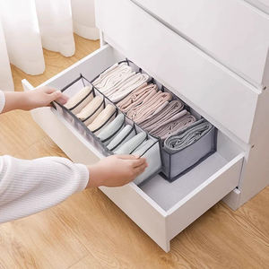 מתקפל מגירת ארון בגדים תחתונים מארגנים עבור צעיפים תחתונים גרביים חזייה-מחסן בגדים - Product Image 1