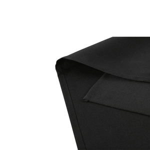 Modern 100% Polyester Table Cloth Set Plain White with Round/<b>Square</b> Pattern for Wedding Home or Party Decorations - Product Image 6